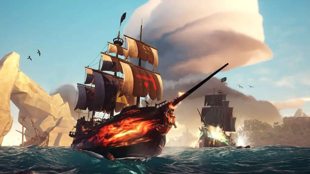 Sea of Thieves ship PvP combat — tips and strategies