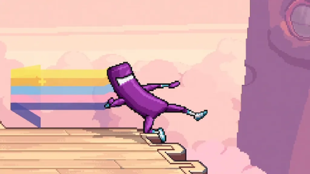 CommanderVideo esegue un calcio scorrevole in Fraymakers
