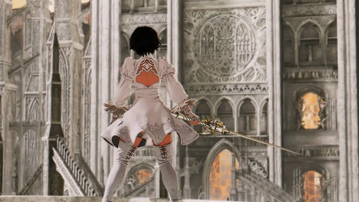 Colorable 2B Outfit mod per Code Vein