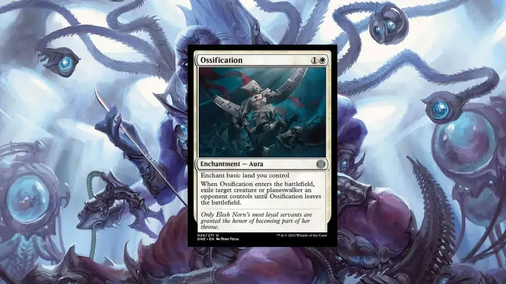 Ossificazione Magic The Gathering carta