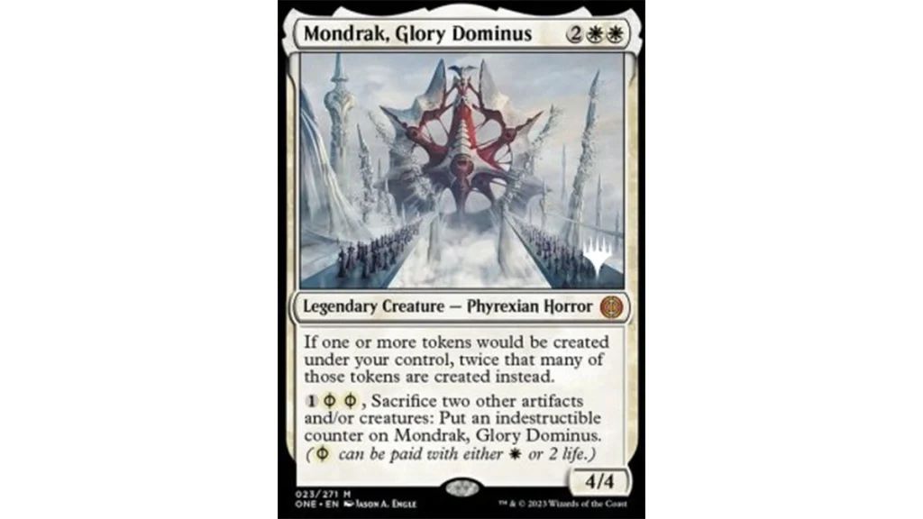 Mondrack-glory-dominus-magic-the-gathering-phyrexia-tutto-sarà-uno