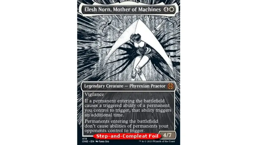elsh-norn-madre-delle-macchine-step-and-compleat-foil-magic-the-gathering-phyrexia-all-will-be-one