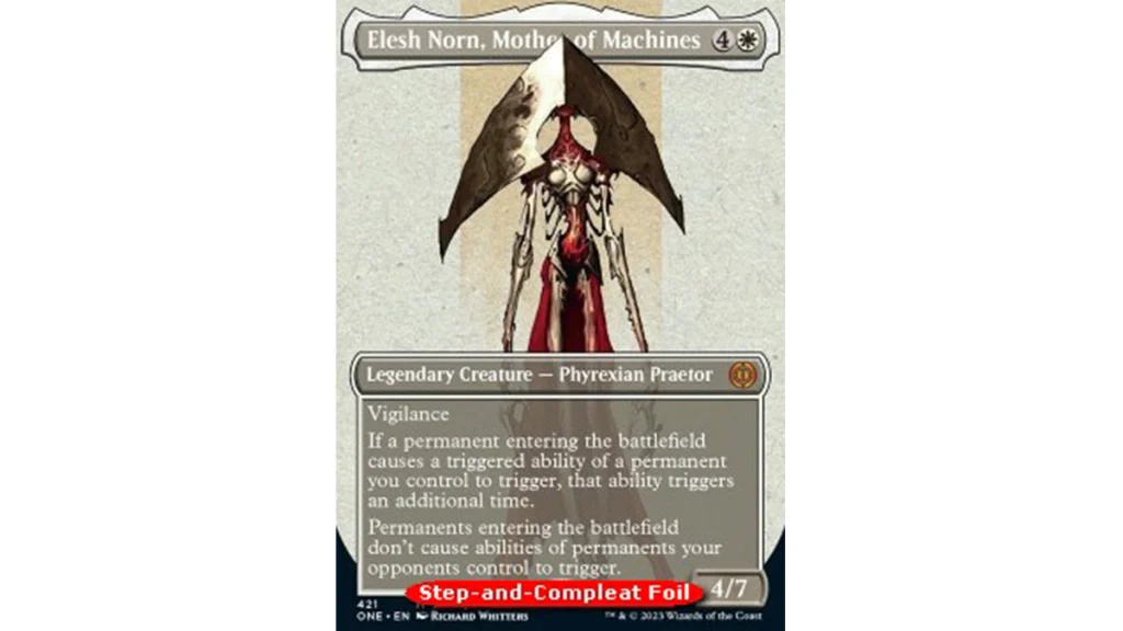 elsh-norn-madre-delle-macchine-step-and-compleat-foil-version-2-magic-gthe-gathering-phyrexia-all-will-be-one
