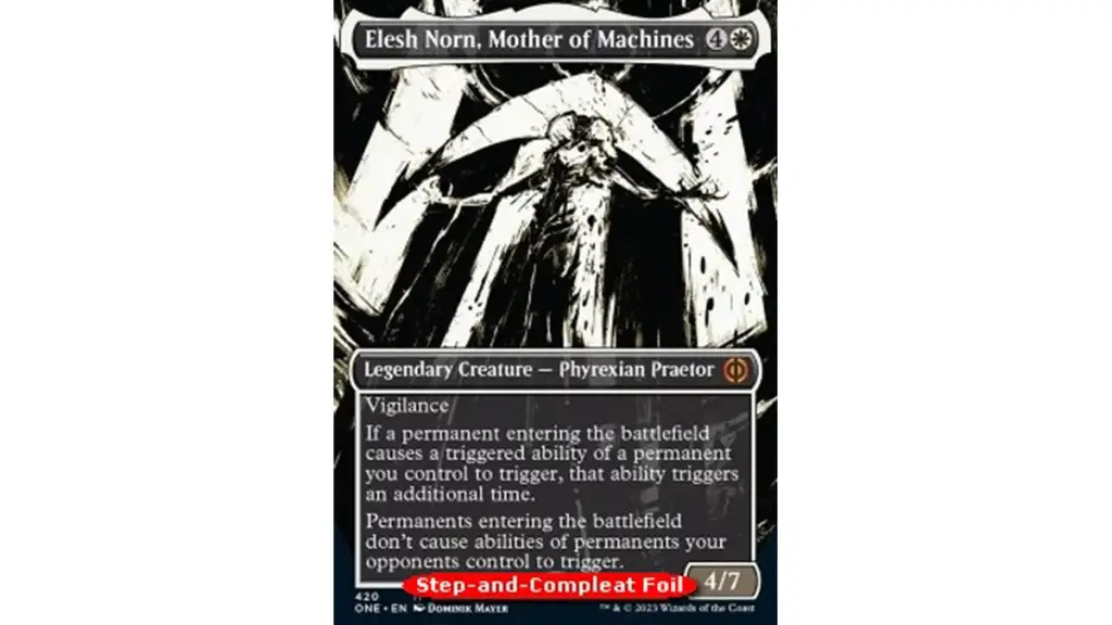 elshnorn-madre-delle-macchine-step-and-compleat-edition-foil-magic-the-gathering-phyrexia-all-will-be-one