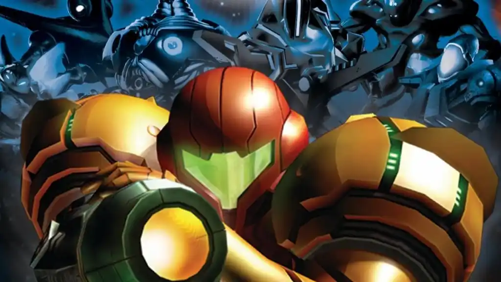 Samus sulla copertina di Metroid Prime Hunters