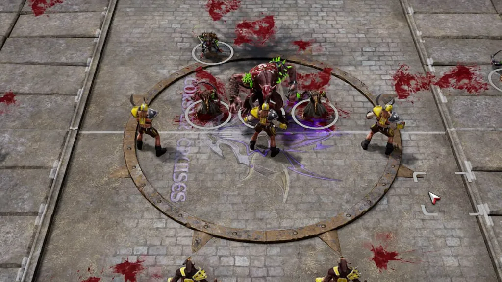 Blood Bowl 3 Chaos Chosen vs Orchi Neri