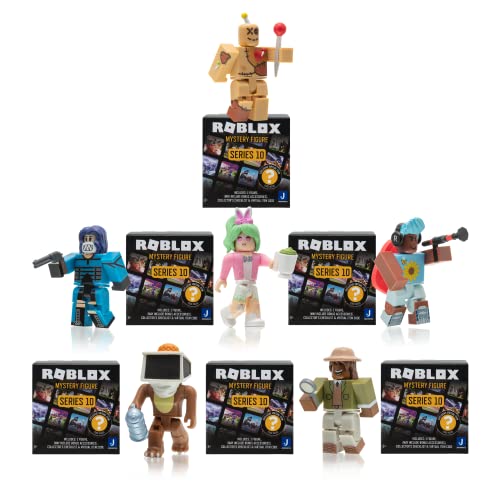 Roblox Celebrity Collection - Serie 10 Mystery Figure 6-Pack [Includes 6 Exclusive Virtual Items]