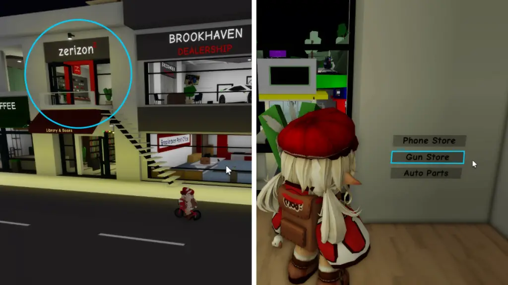 Alla ricerca del negozio di armi segreto a Roblox Brookhaven