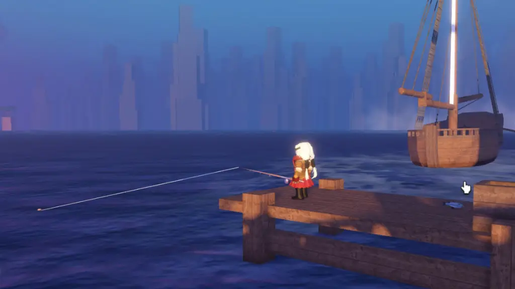 A pesca dell'armatura sommersa in Arcane Odyssey Roblox