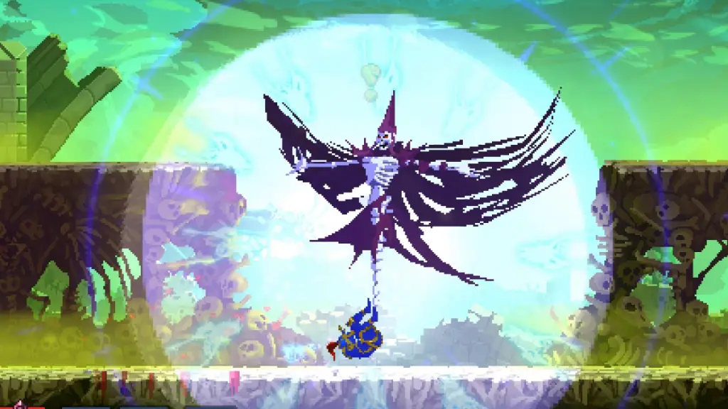 Death Boss Attack 4 nel DLC Dead Cells Return to Castlevania