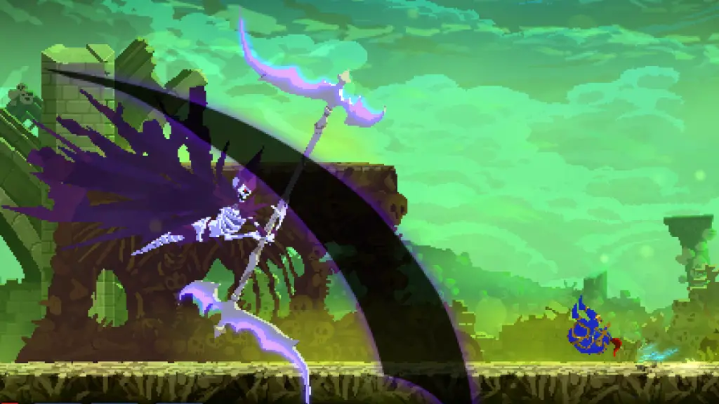 Death Boss Attack 6 nel DLC Dead Cells Return to Castlevania