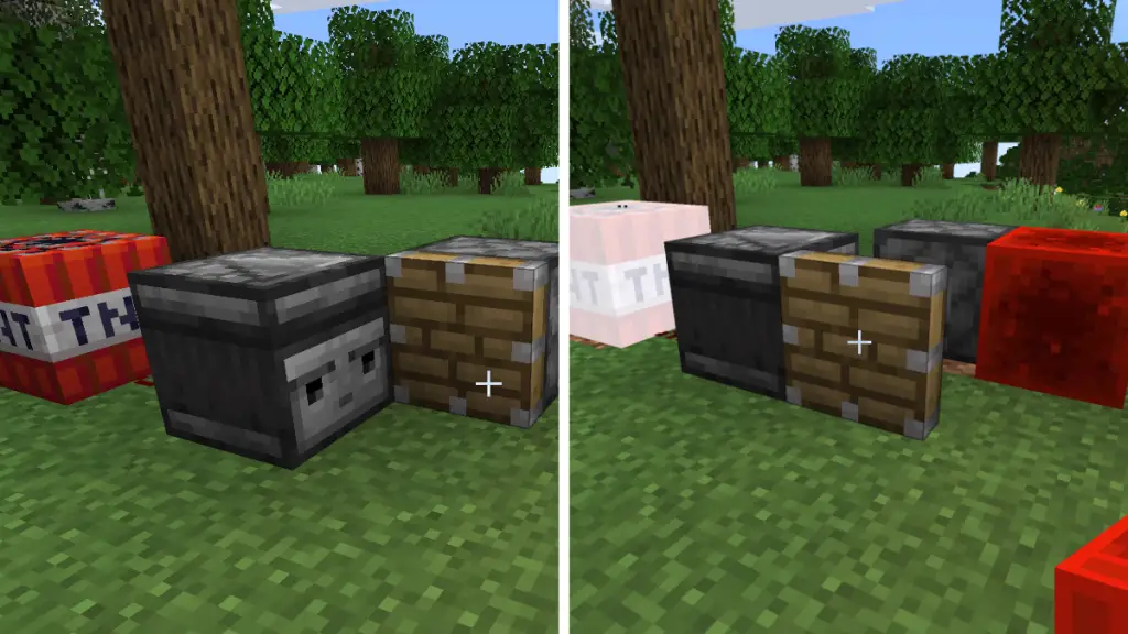 Usa un osservatore per innescare TNT in Minecraft