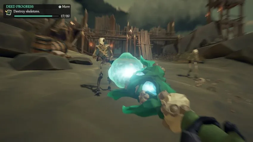 Tridente delle maree oscure di Sea of ​​Thieves