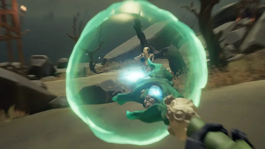 Tridente delle maree oscure di Sea of ​​Thieves