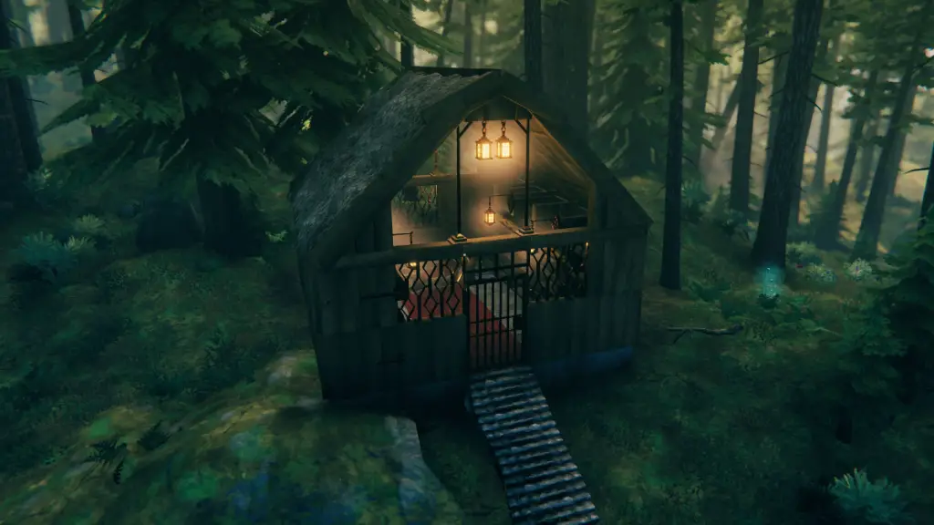 The Woodland Storehouse a Valheim Esterno