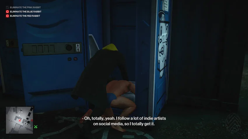 annegare-coniglio-hitman-3