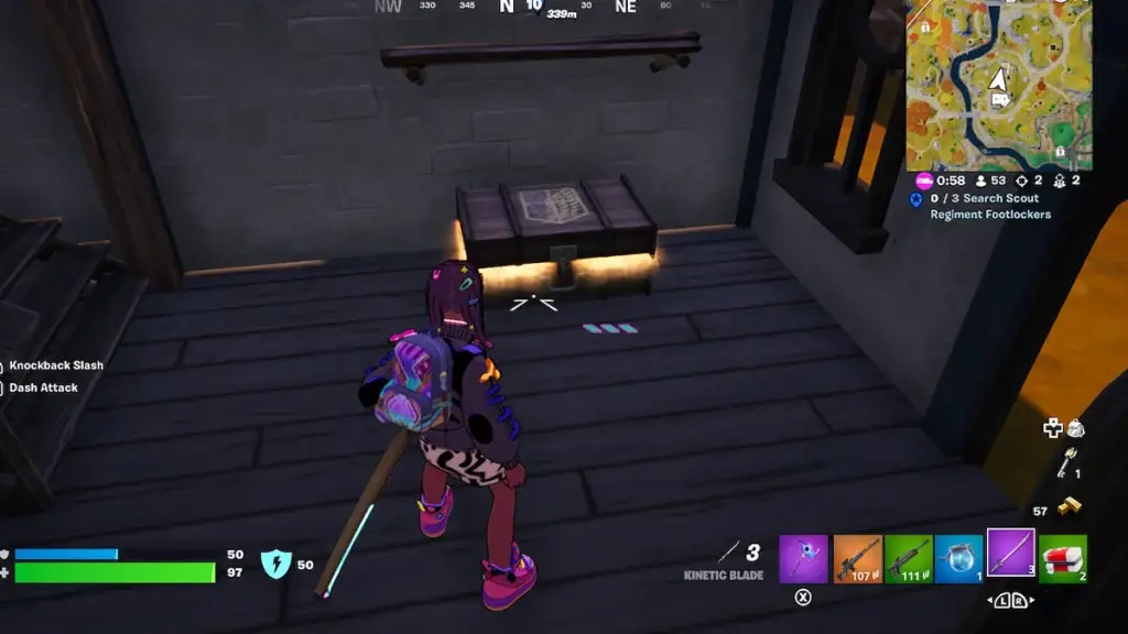 cerca-guardia-reggimento-armadietti-fortnite-eren-jaeger