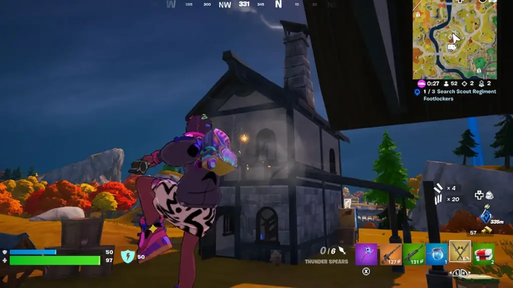 distruggere-strutture-con-lance-tuono-fortnite-eren-jaeger