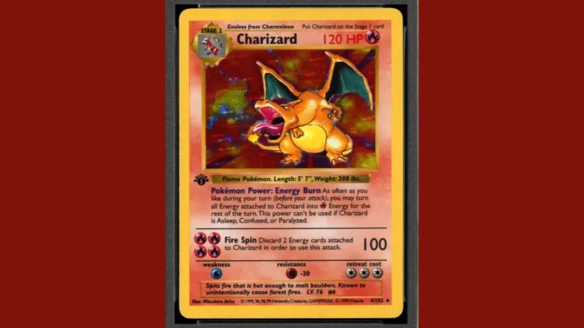 1a edizione-charizard-senza-ombra-preziose-carte-pokemon-di-avviamento