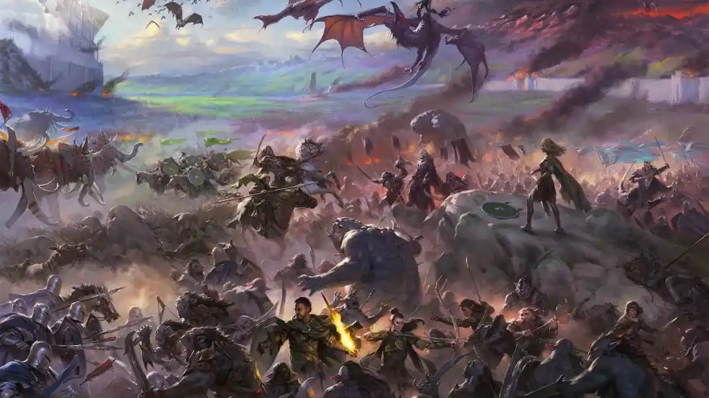 Battaglia dei Campi del Pelennor MTG LOTR