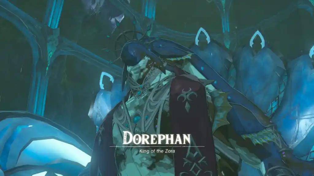 The Legend of Zelda Tears of the Kingdom King Dorephan Introduzione