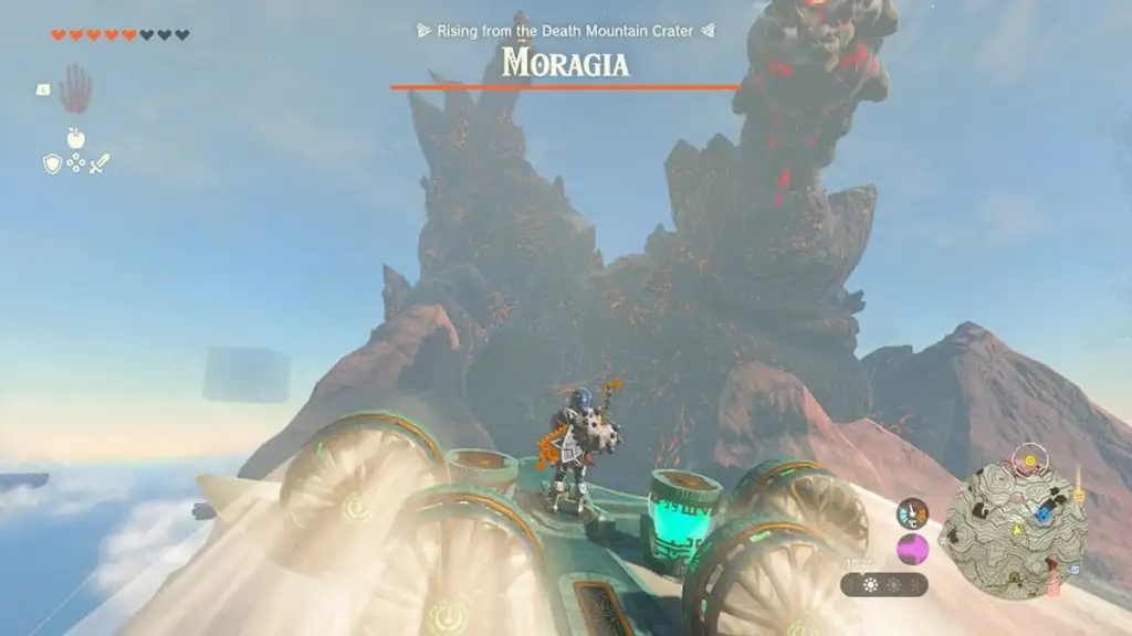 Moragia boss fight volante The Legend of Zelda Tears of the Kingdom 1