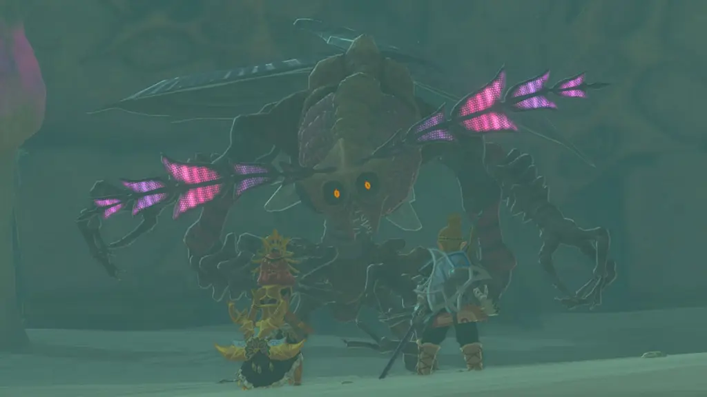 The Legend of Zelda Tears of the Kingdom Queen Gibdo Attacco d'ingresso
