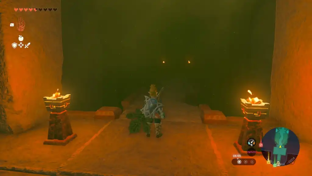 The Legend of Zelda Tears of the Kingdom Lightning Temple 1 Torce