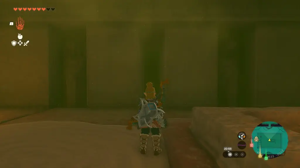 The Legend of Zelda Tears of the Kingdom Lightning Temple 3 Passaggio nascosto