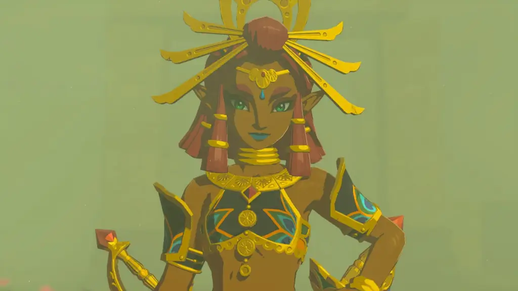 Riju della tribù Gerudo in The Legend of Zelda: Tears of the Kingdom