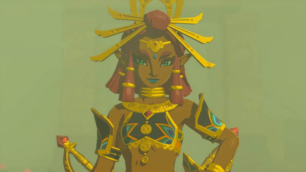 Riju della tribù Gerudo in The Legend of Zelda: Tears of the Kingdom