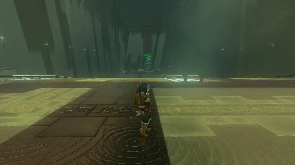 The Legend of Zelda Tears of the Kingdom Apogek Shrine Area Two Overlook