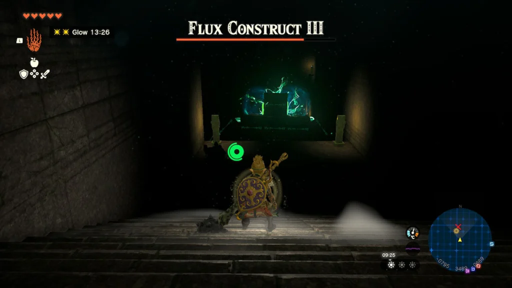 link-fighting-a-flux-construct-iii-nelle-profondità-nella-leggenda-di-zelda-lacrime-del-regno