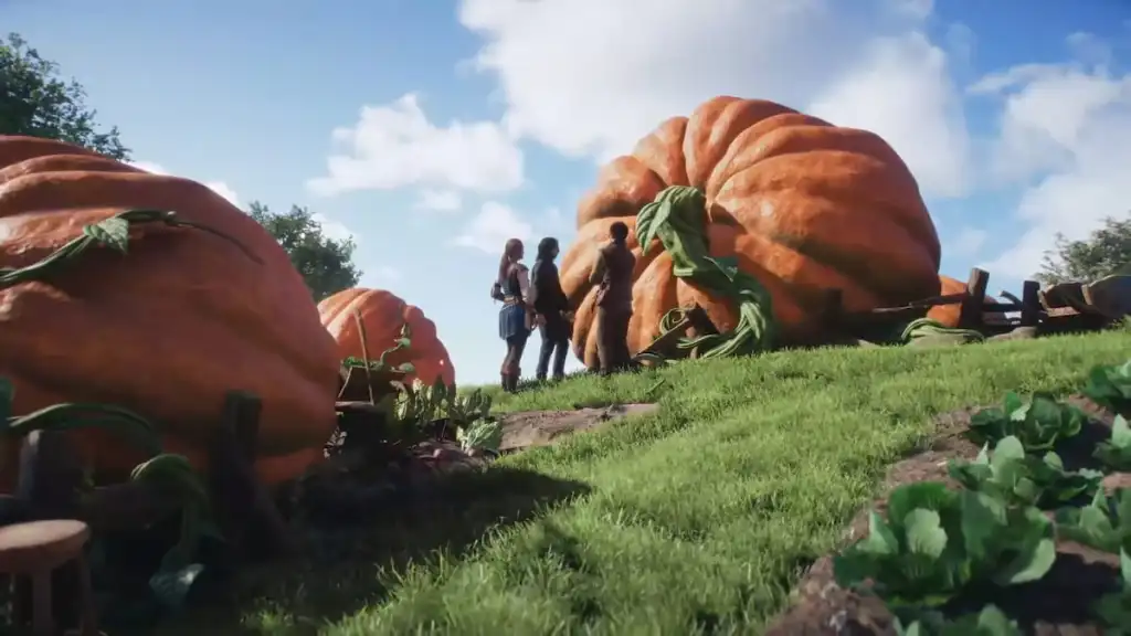 Una grande zucca nel trailer di Fable