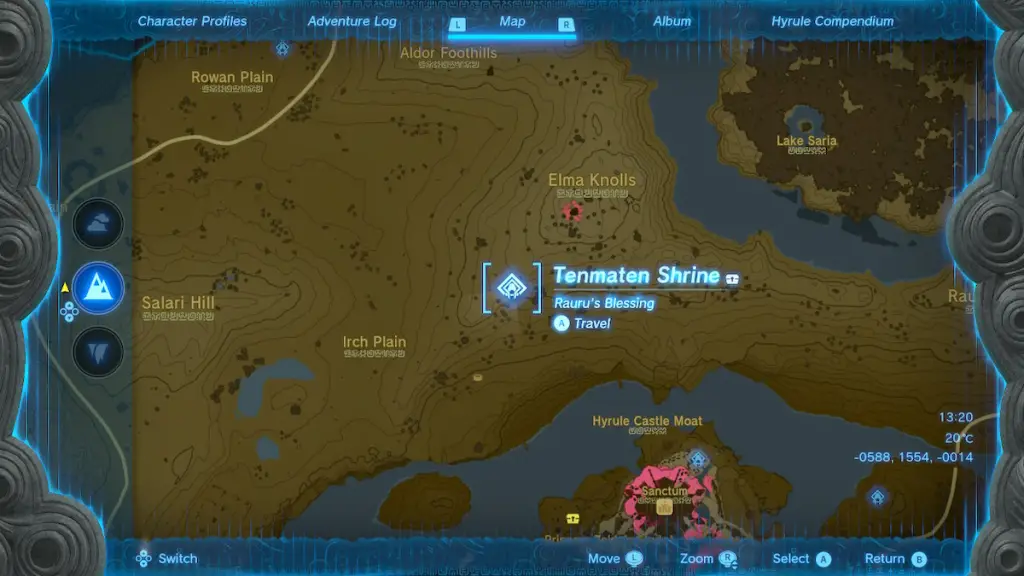 Zelda_Tenmaten_Shrine_Location