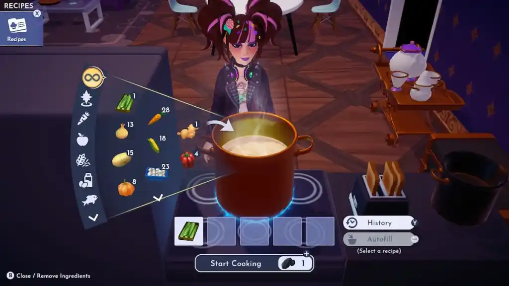 Zuppa di gombo Disney Dreamlight Valley