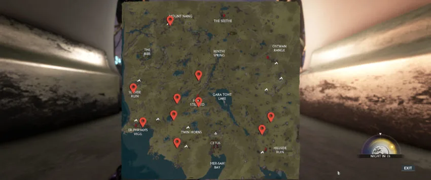 Posizioni di spawn di Tusk Thumper