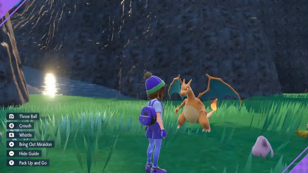Charizard Pokemon Scarlatto e Viola