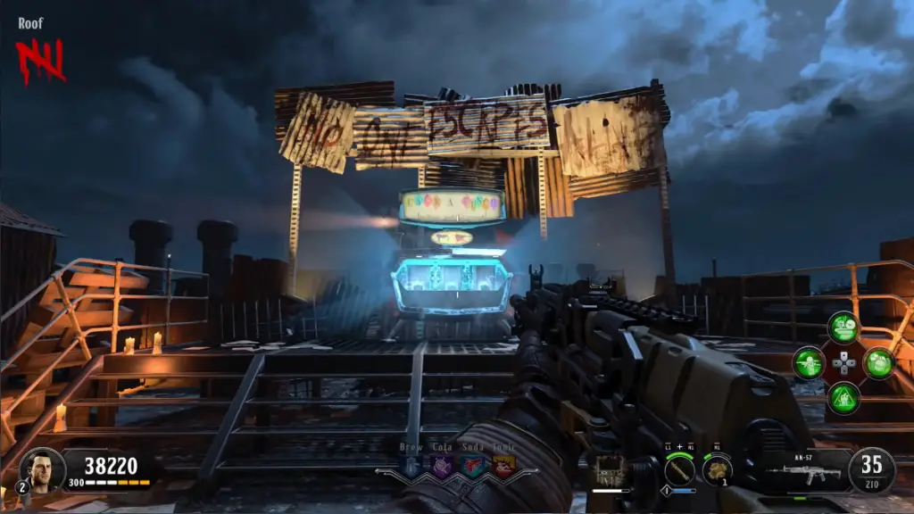 La macchina Pack-A-Punch in Blood of The Dead è una macchina per potenziare le armi.