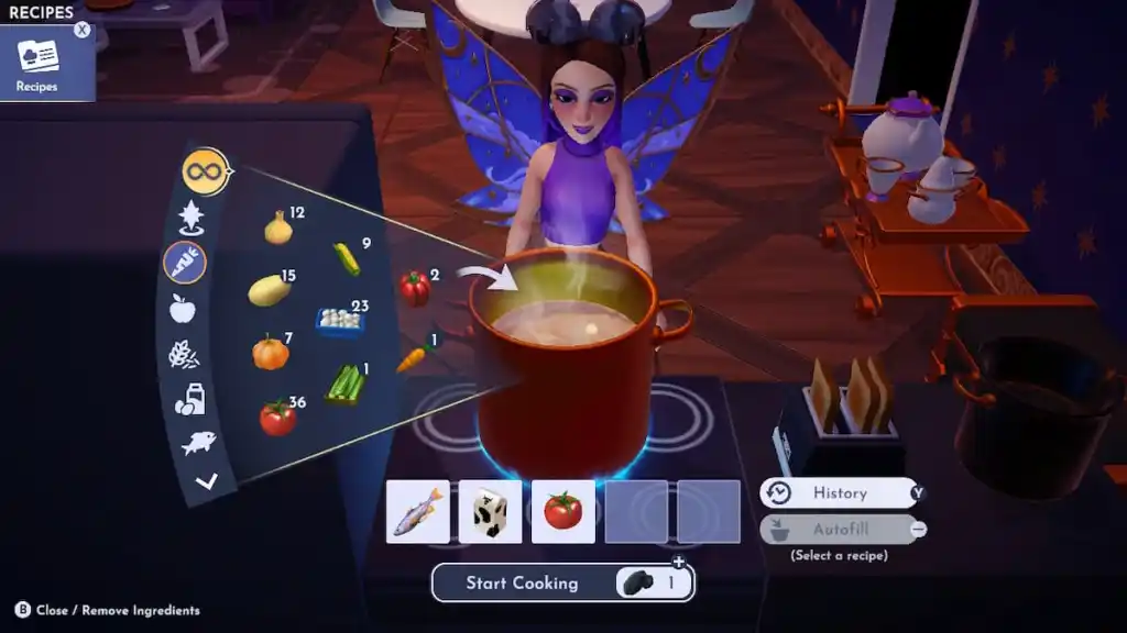 Disney Dreamlight Valley Come fare la zuppa di pesce