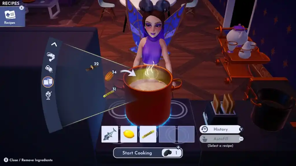 Bistecca di Kingfish dolce e acida Disney Dreamlight Valley