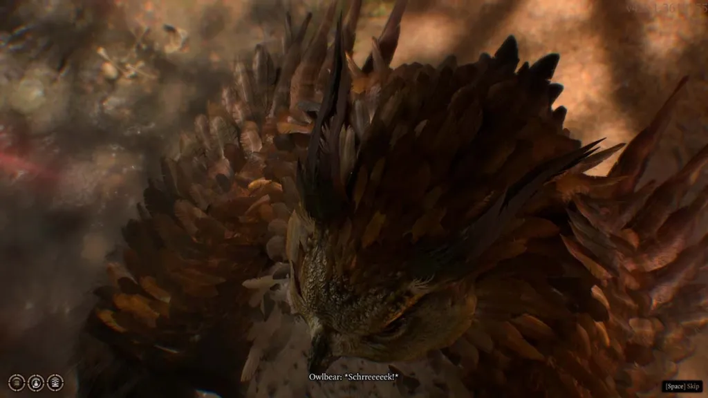 Owlbear ucciso BG3