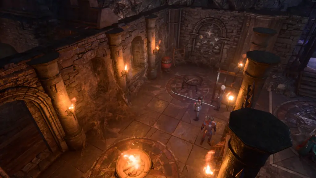 Rompicapo dell'avamposto di Underdark BG3