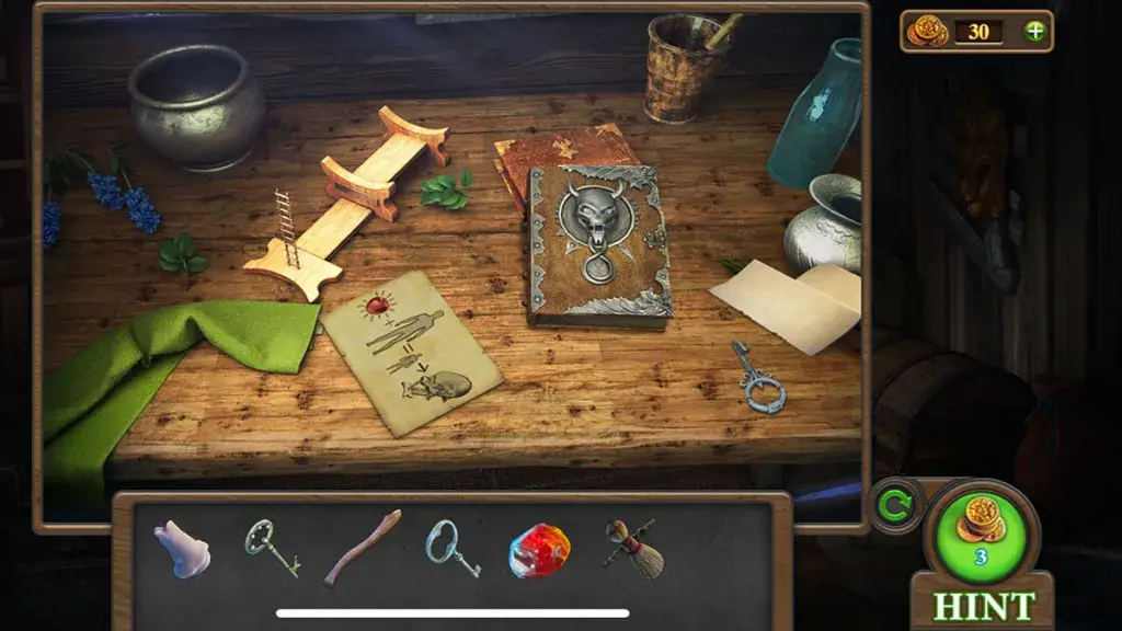 table-in-tricky-doors-level-1-magic-world