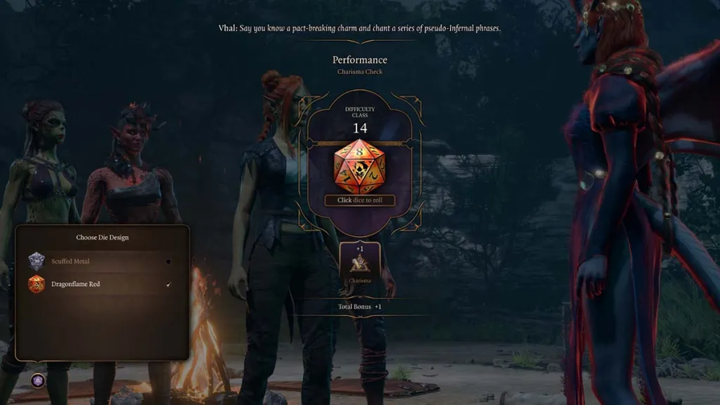 Personalizza Dice Skin BG3