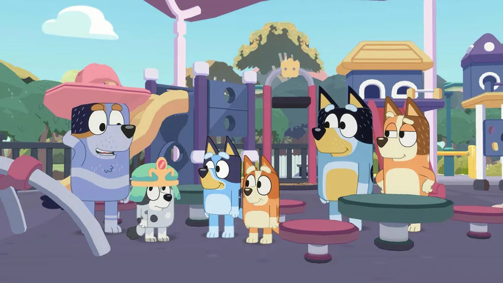 famiglia-bluey-e-muffins-bluey-il-videogioco
