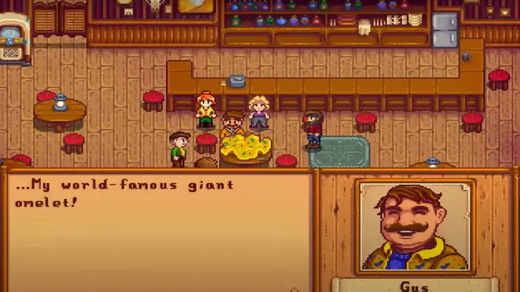 La famosa frittata di Gus Stardew