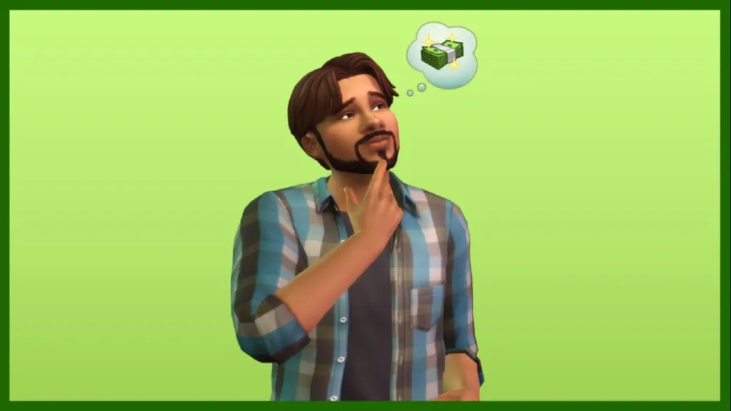 Sims 4 Pensa ai soldi
