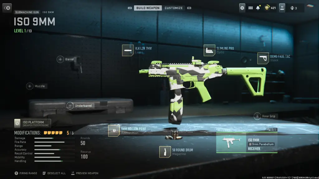 L'ISO 9mm è una stella nascente in Warzone 2 e Modern Warfare 2.