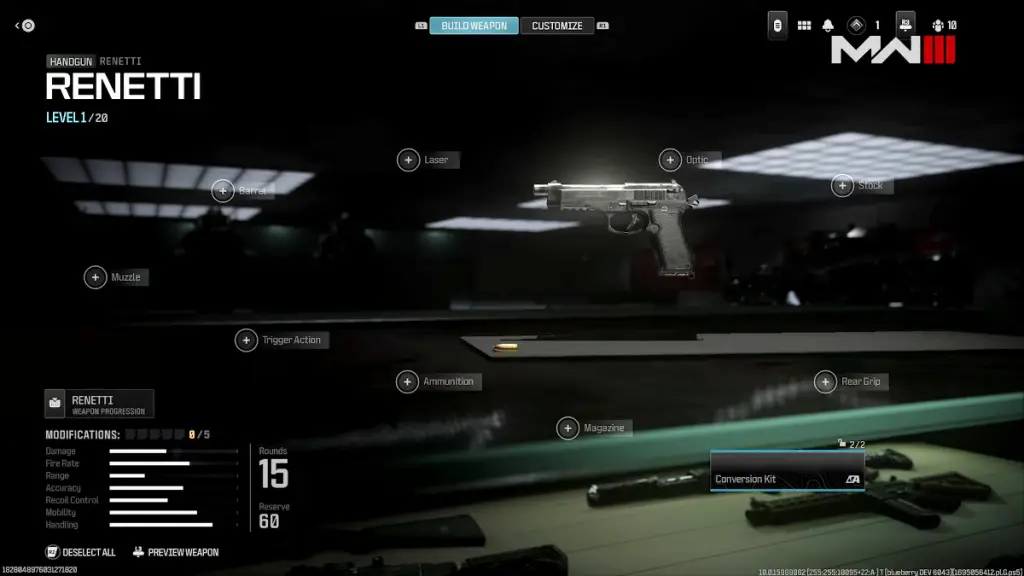 I kit di conversione delle armi consentiranno ai giocatori di riprogettare completamente un'arma in Modern Warfare 3.